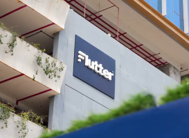 Flutter (foto via Flutter op LinkedIn: https://www.linkedin.com/posts/flutter-entertainment-plc_changingthegame-flutteredge-happeninghyderabad-activity-7239554069508366336-L2V5)