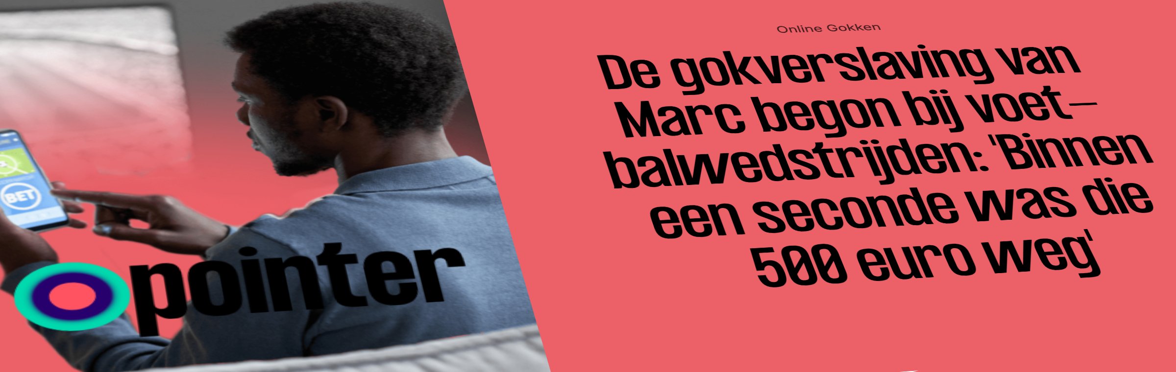 gokverslaafde pointer