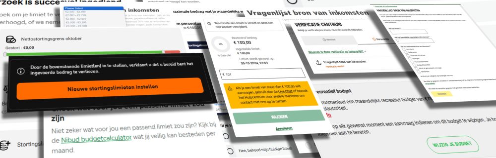 omzetdaling speellimieten