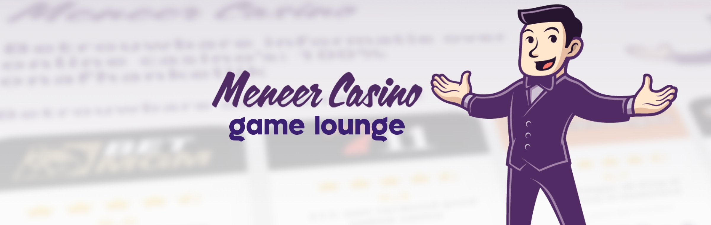 Meneer Casino Game Lounge