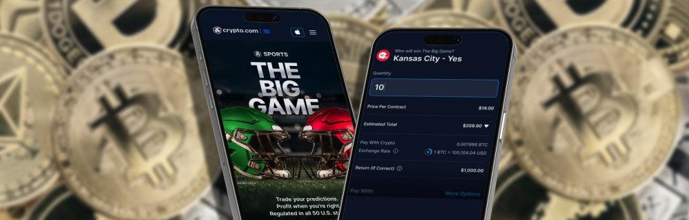 Crypto.com lanceert sportwedden in VS