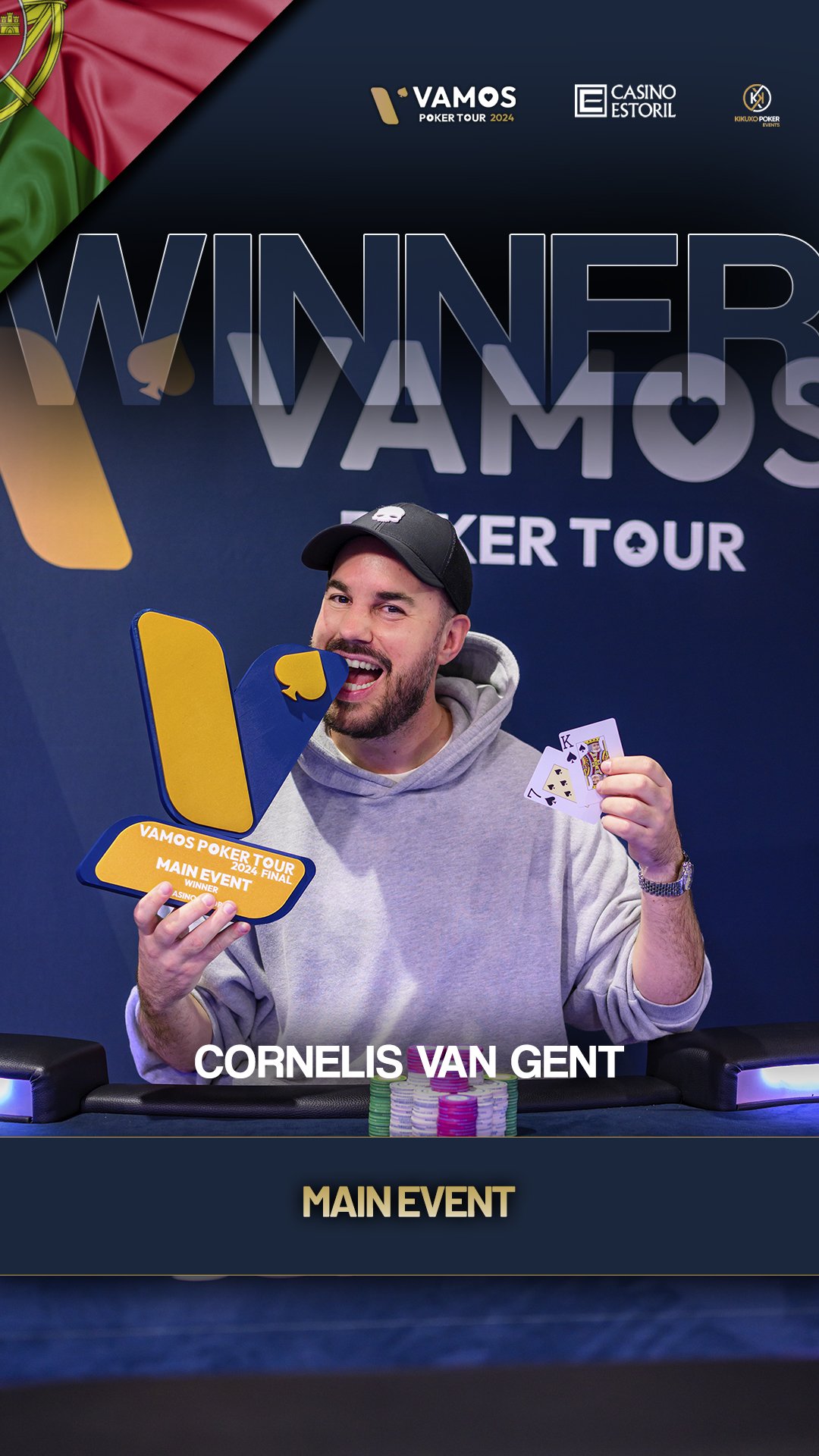 Kees van Brugge, Vamos Poker Tour Estoril