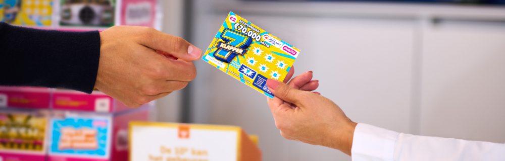 Krasloten 7klapper winkelverkoop (foto via Nederlandse Loterij)