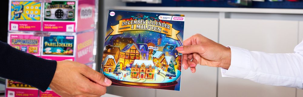 Krasloten Decemberkalender 20euro winkelverkoop (foto via Nederlandse Loterij)