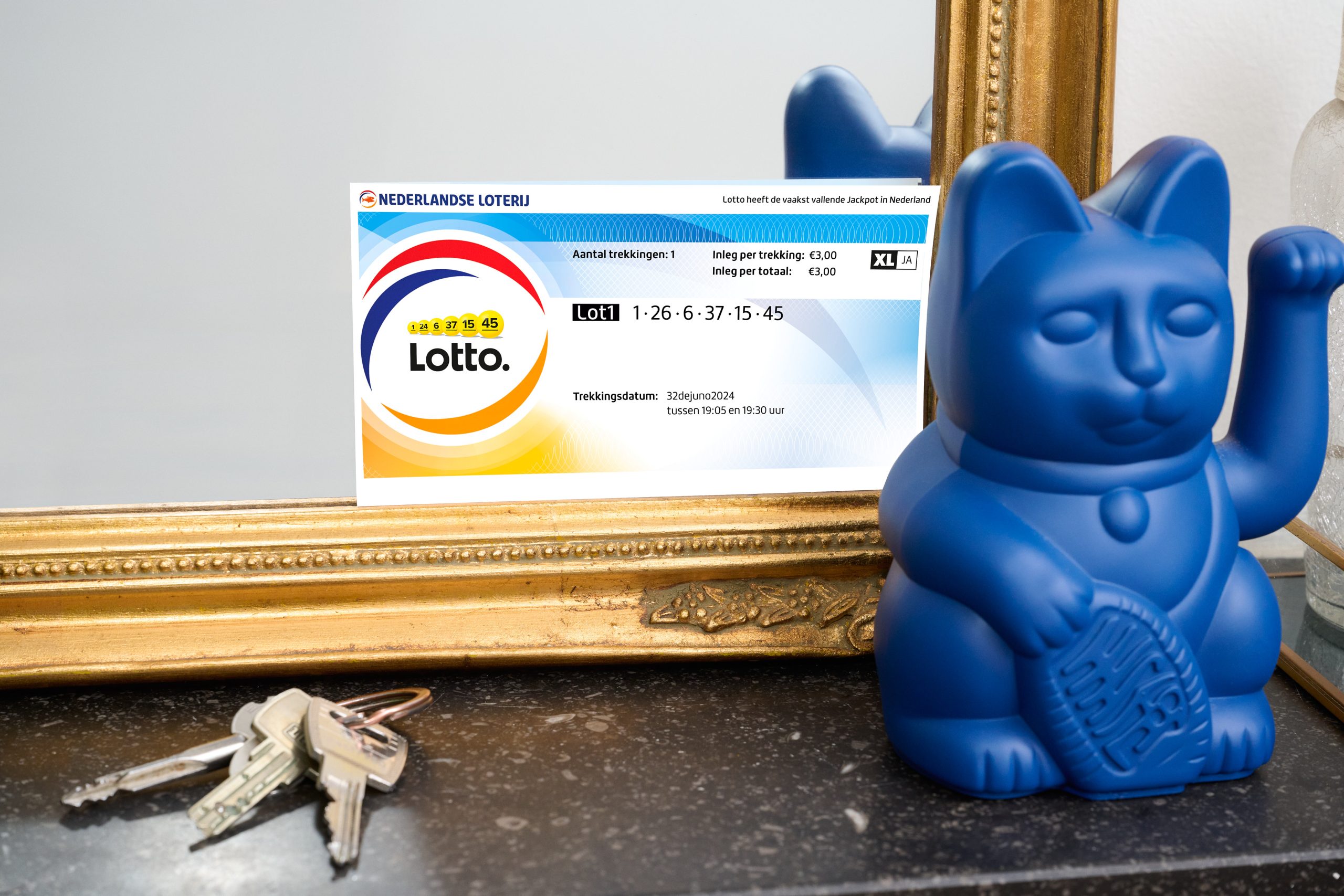 Lotto lot (foto via Nederlandse Loterij)