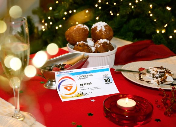 Staatsloterij Oudejaarslot oliebol (foto via Nederlandse Loterij)