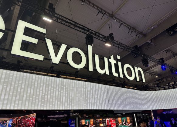 Evolution (foto CasinoNieuws.nl op iGB/ICE Barcelona 2025)