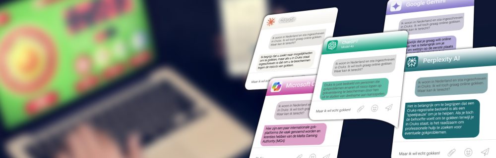 ai chatbots gokken ChatGPT, Claude, Google Gemini, Microsoft Copilot, Perplexity AI, Cruks