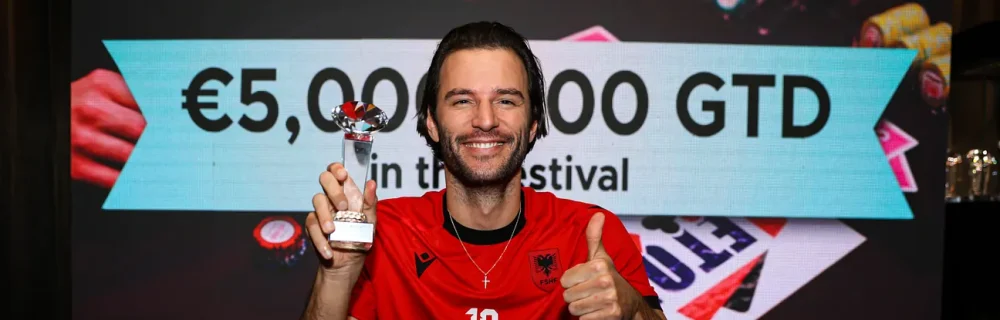 Tom Vogelsang wint in Albanië