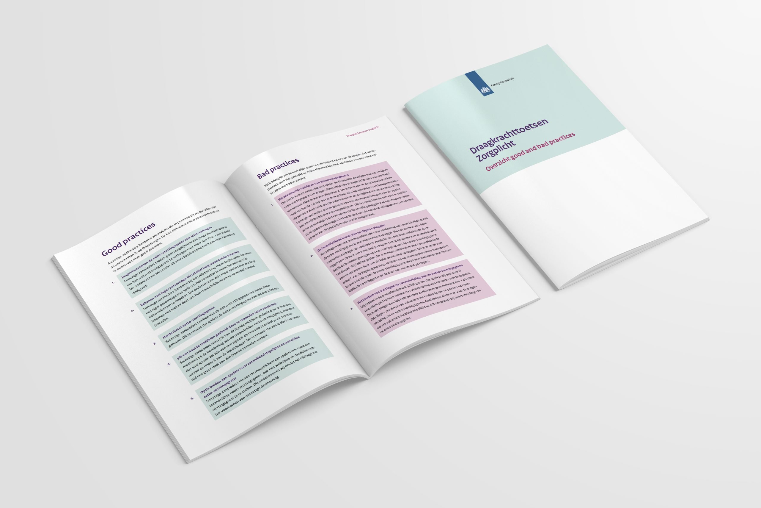 Ksa Kansspelautoriteit Draagkrachttoetsen Zorgplicht Overzicht good and bad practices