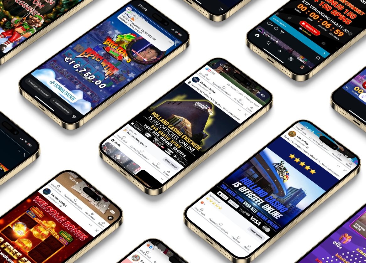 Reclames Instagram Illegale online casino's