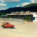 Vliegveld in Montenegro