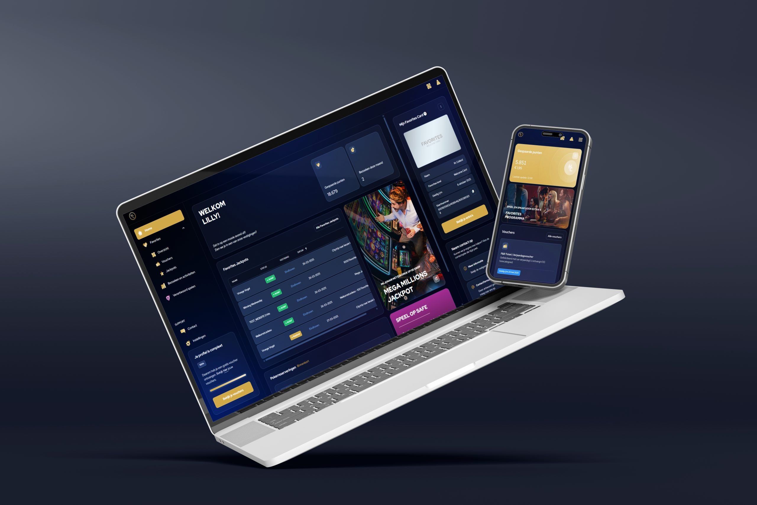 Holland Casino lanceert nieuwe omgeving voor bezoekers: Mijn HC