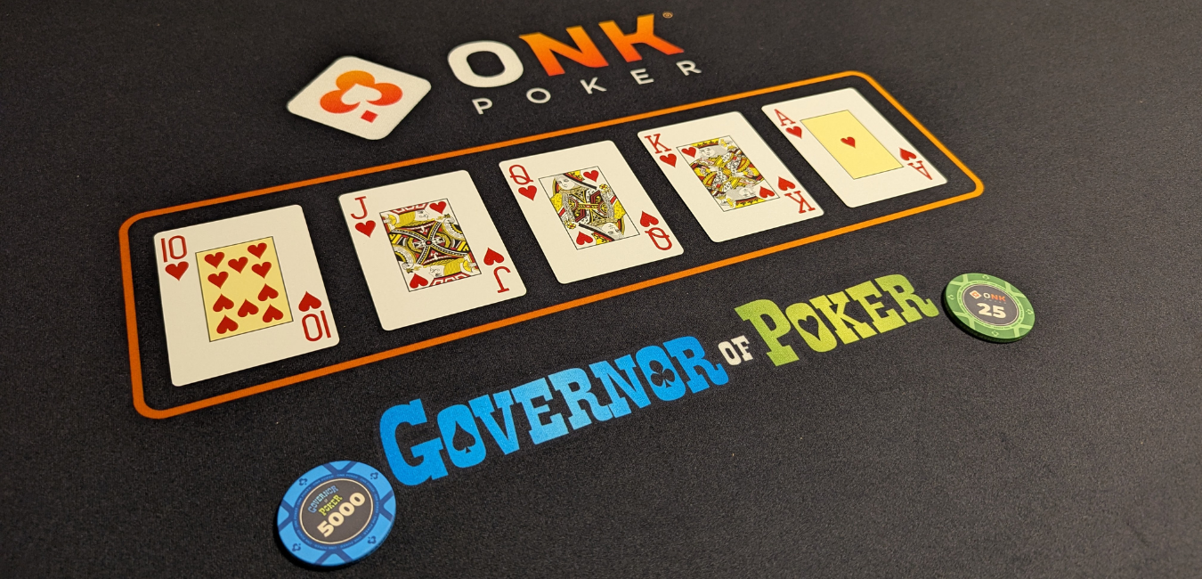 Governor of Poker, sponsor ONK Poker