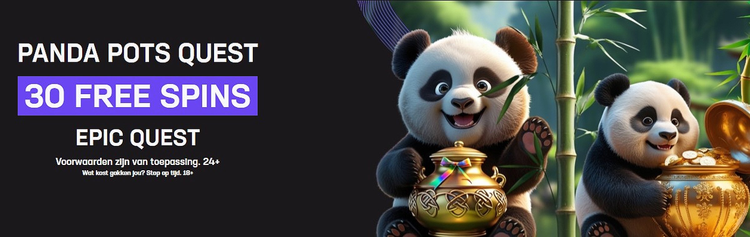 Hard Rock Panda Pots