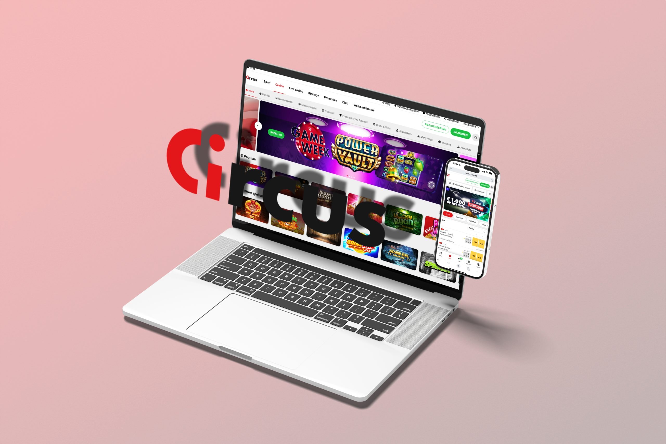 Circus nieuwe website lead