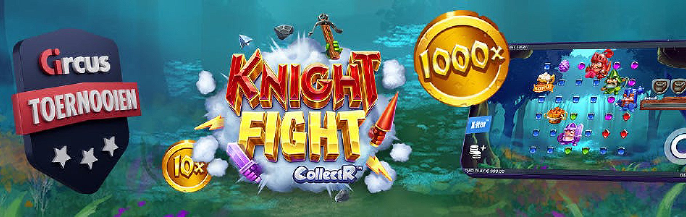 Circus Knight Fight-toernooi