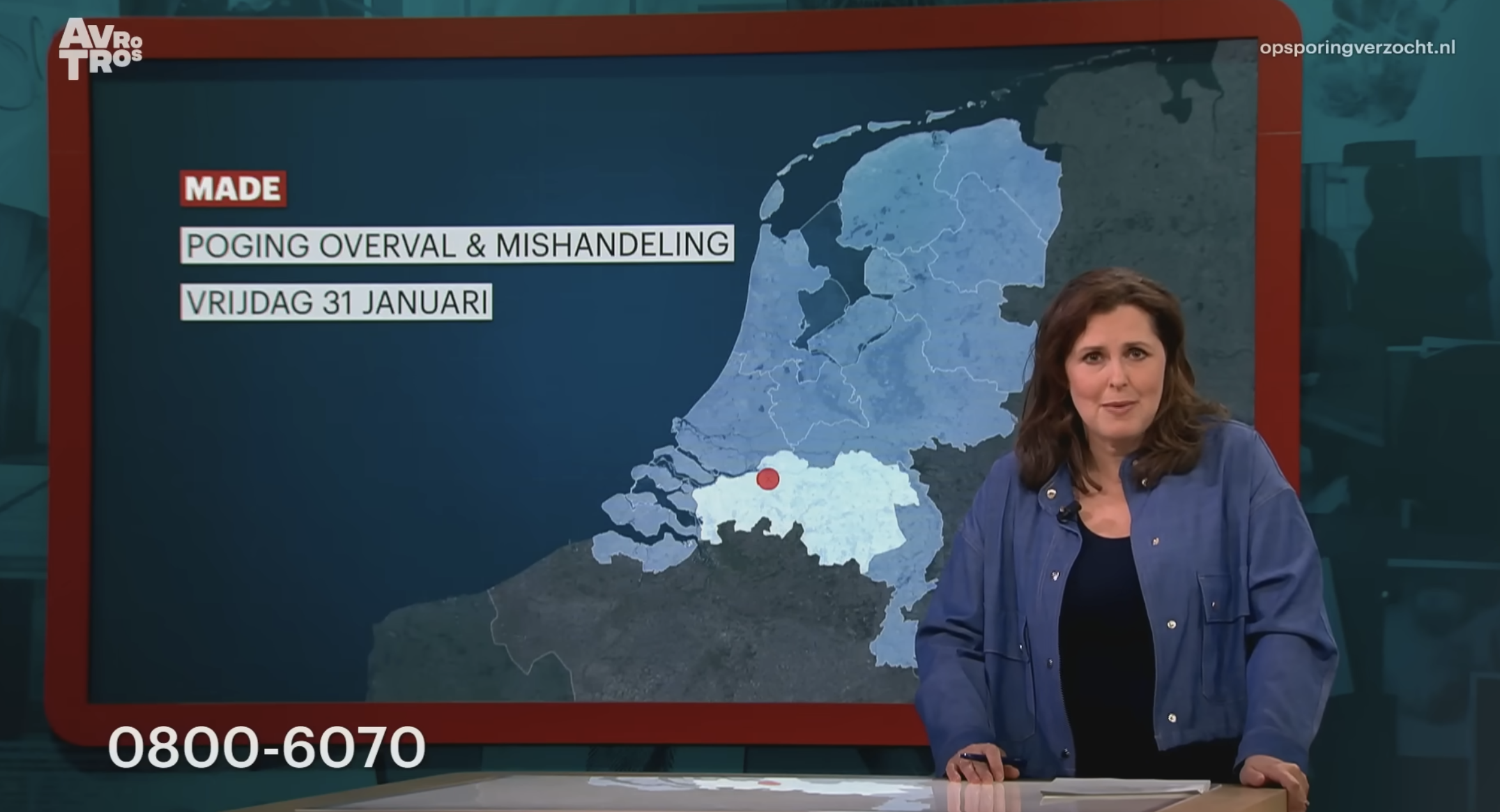 Opsporing Verzocht overval Made