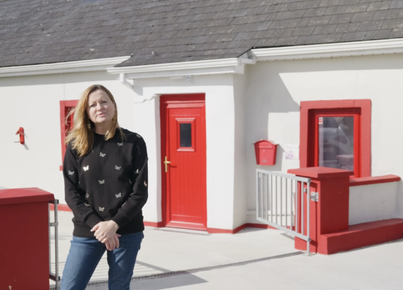 Ierse vrouw loterij huis