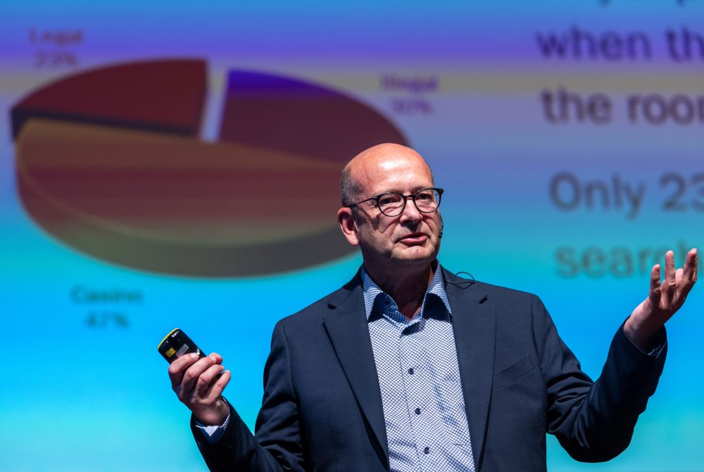 Andreas Ditsche tijdens Gaming in Holland 2025