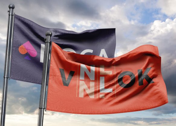 NOGA en VNLOK vlag