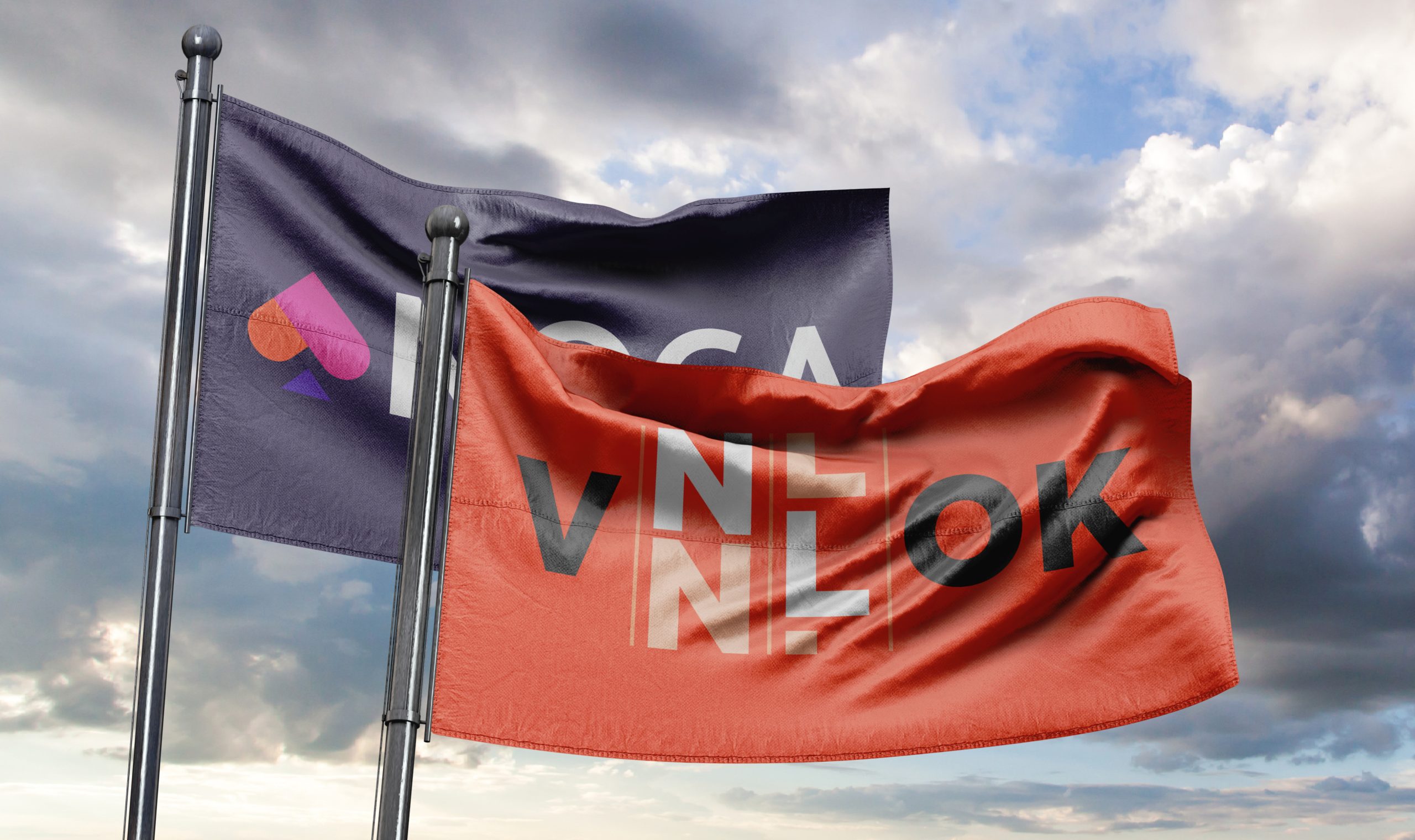 NOGA en VNLOK vlag