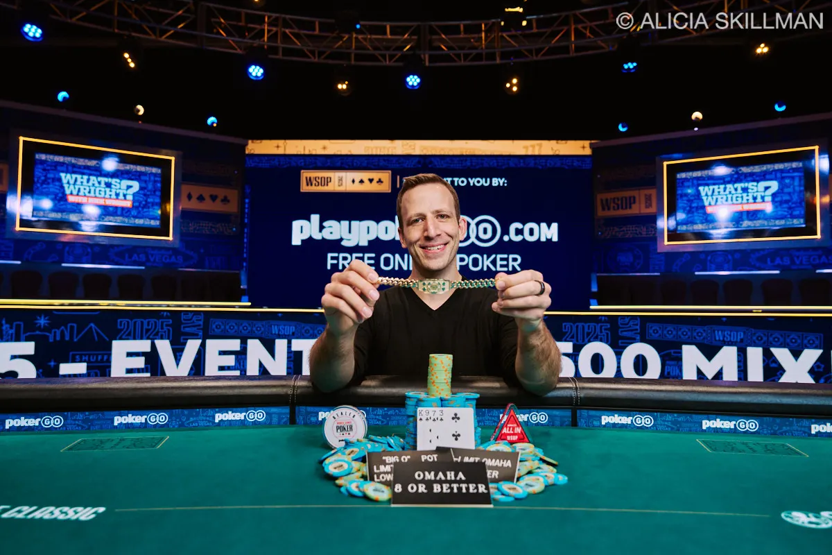 Benny Glaser, 2025 WSOP
