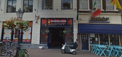 Het Hommerson Casino aan de Wijdstraat in Gouda