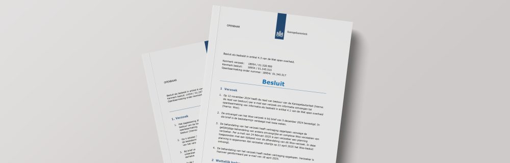 Woo-verzoek namen gokbedrijven