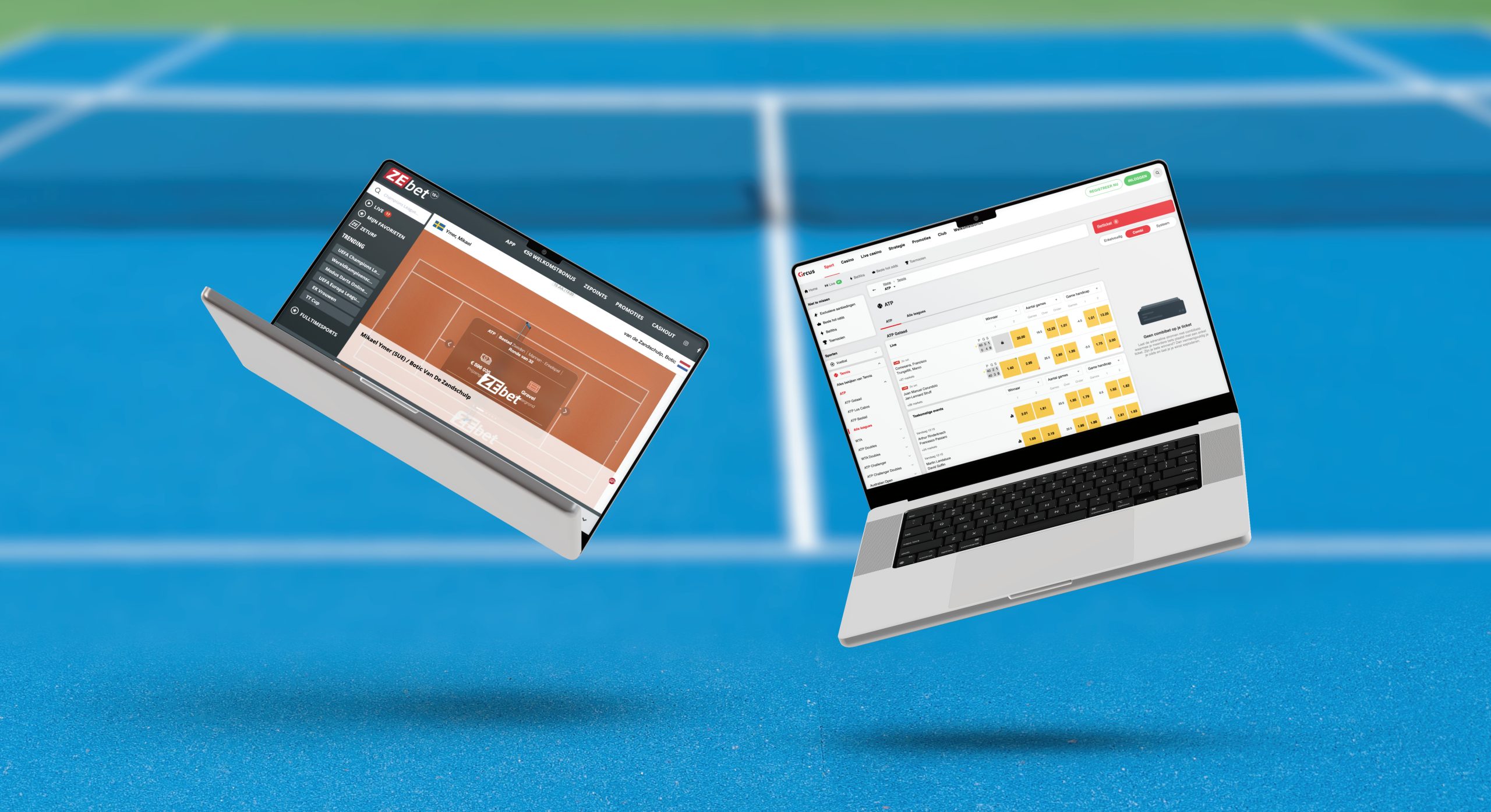 ZEbet Circus Kansspelautoriteit tennis waarschuwing sets
