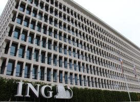 Gebouw van ING in Brussel.