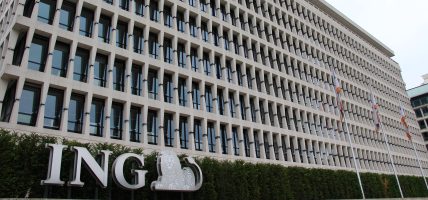 Gebouw van ING in Brussel.