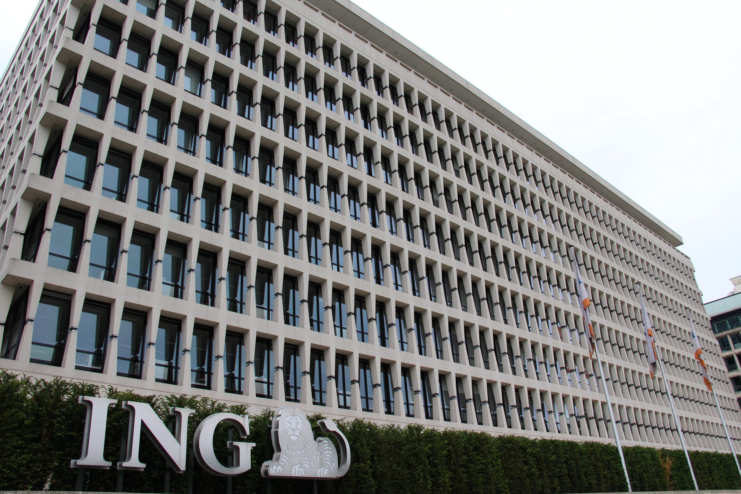 Gebouw van ING in Brussel.