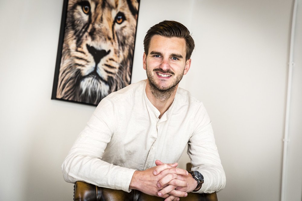 Foto van oud-voetballer Arne Nilis