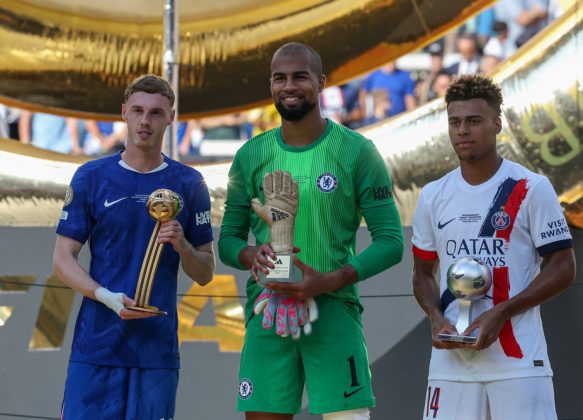 Awardwinnaars tijdens de FIFA Club World Cup.