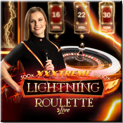 Evolution Gaming - Xxxtreme lightning Roulette