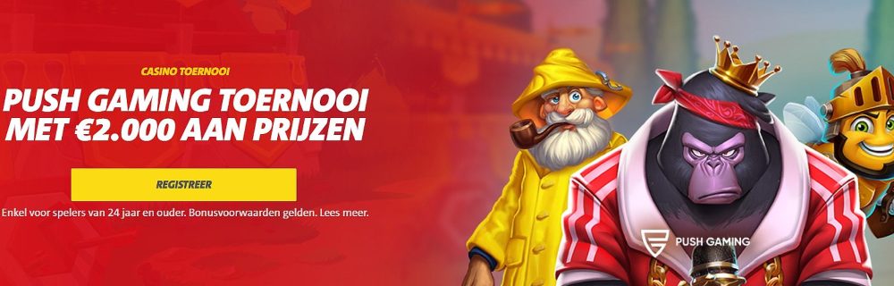 Jacks.nl Push Gaming-toernooi