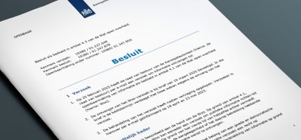 Woo-verzoek over de afdeling toezicht online bij de Kansspelautoriteit