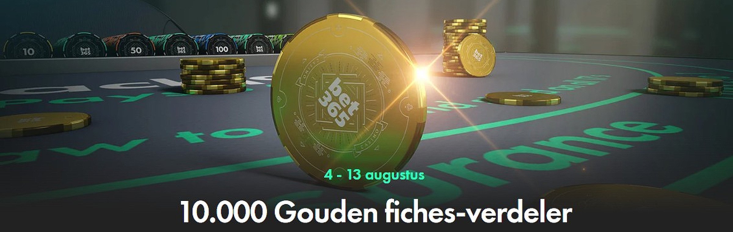 bet365 Gouden FIches-verdeler