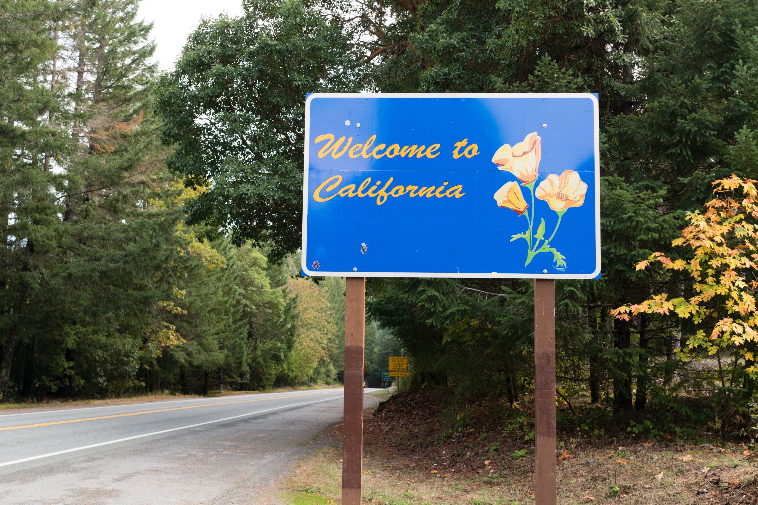 welkomstbord Californië artikel bij over verbod sweepstakes-casino