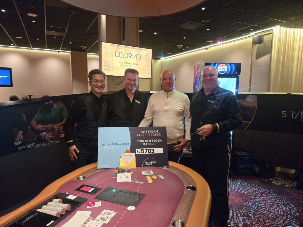 Pokeren tegen Kanker in Holland Casino Rotterdam