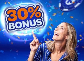 Kansino stortingsbonus 30%