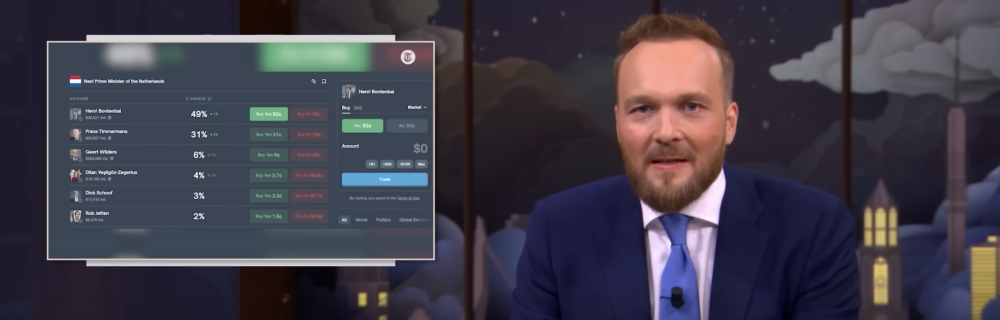 Arjen Lubach over gokken op nieuwe minister