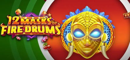 Unibet 12 Masks of Fire Drums