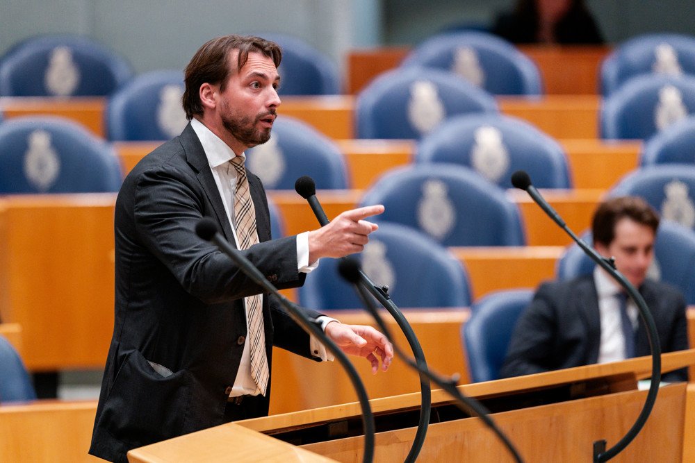 Thierry Baudet in de Tweede Kamer