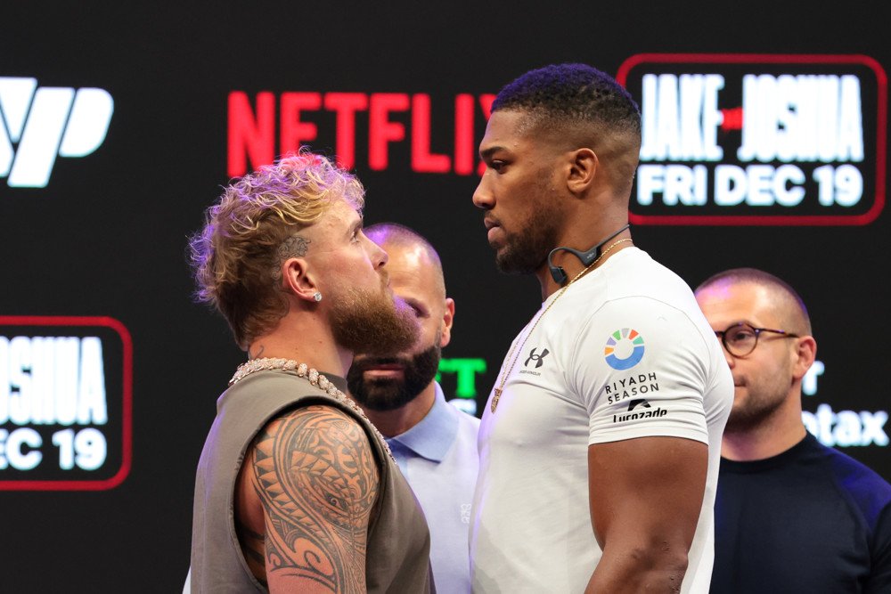 Wedden op Jake Paul Anthony Joshua