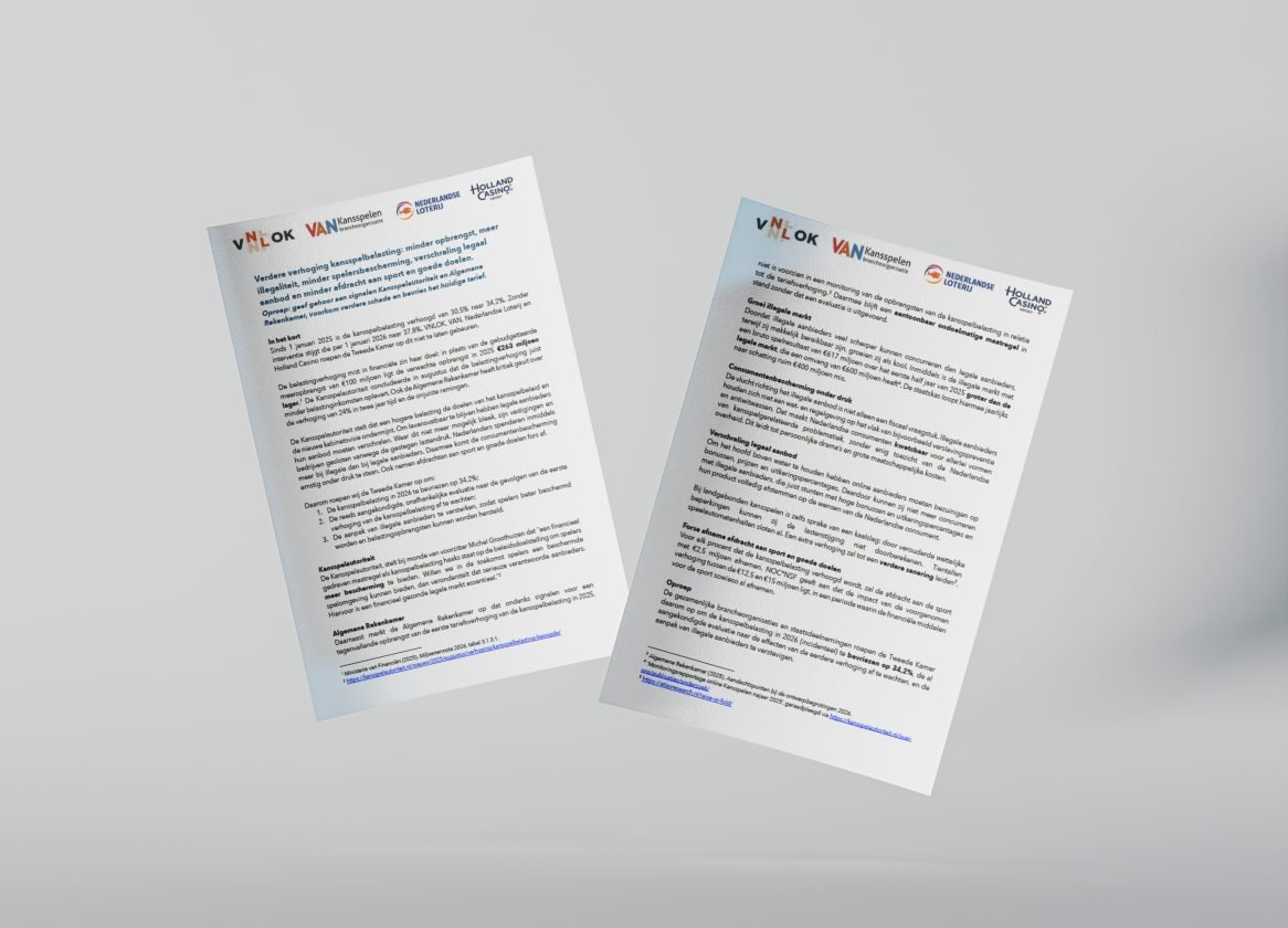 Position Paper Kansspelbelasting