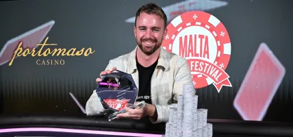 Joris Ruijs Malta Poker Festival