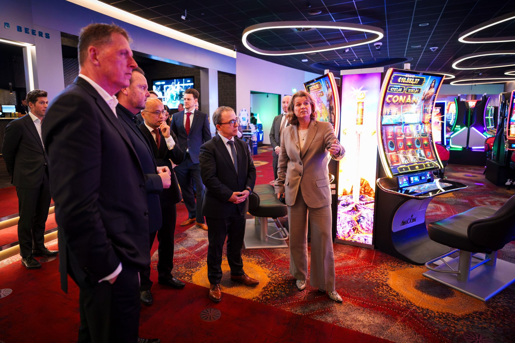 Werkbezoek Heijnen aan Holland Casino