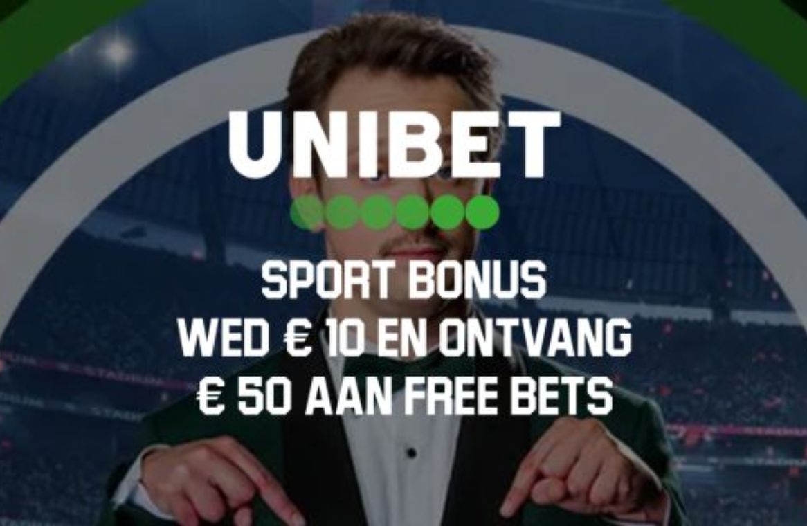 Unibet welkomstbonus sport